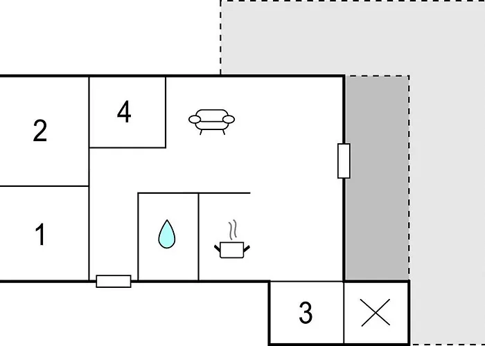 Σπίτι διακοπών 4 Bedroom Lovely In